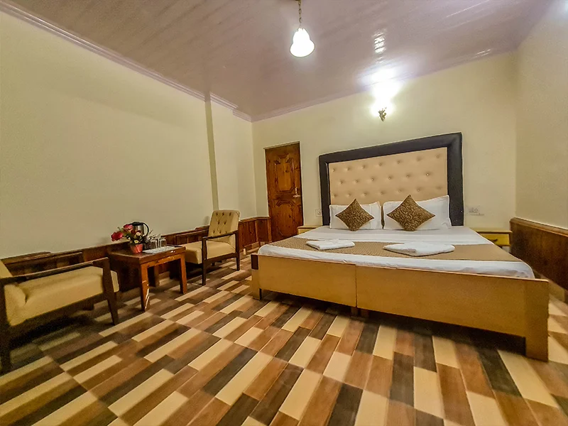 2 star hotels in manali -Pine Grove Hotel -Economic Room